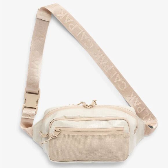 NWOT Calpak Terra Small Sling Bag, Limited Edition color, White Sands - Picture 1 of 14